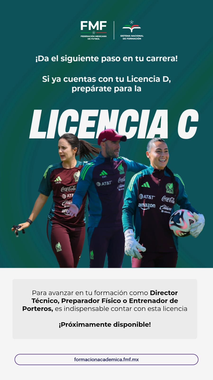 La FMF anuncia la próxima apertura de la Licencia C para entrenadores
